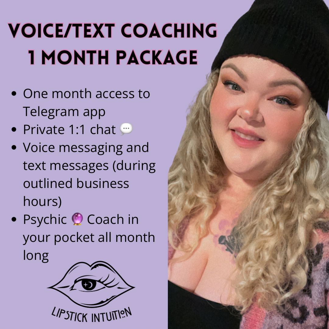 Voice/Text Coaching 1:1