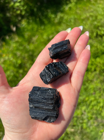 Raw Black Tourmaline