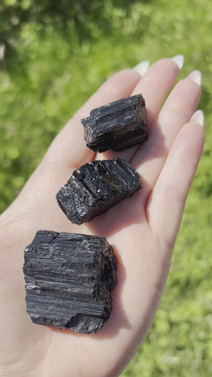 Raw Black Tourmaline